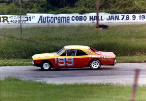 Mt. Clemens Race Track - Dehem And Car As It Looked In 1982